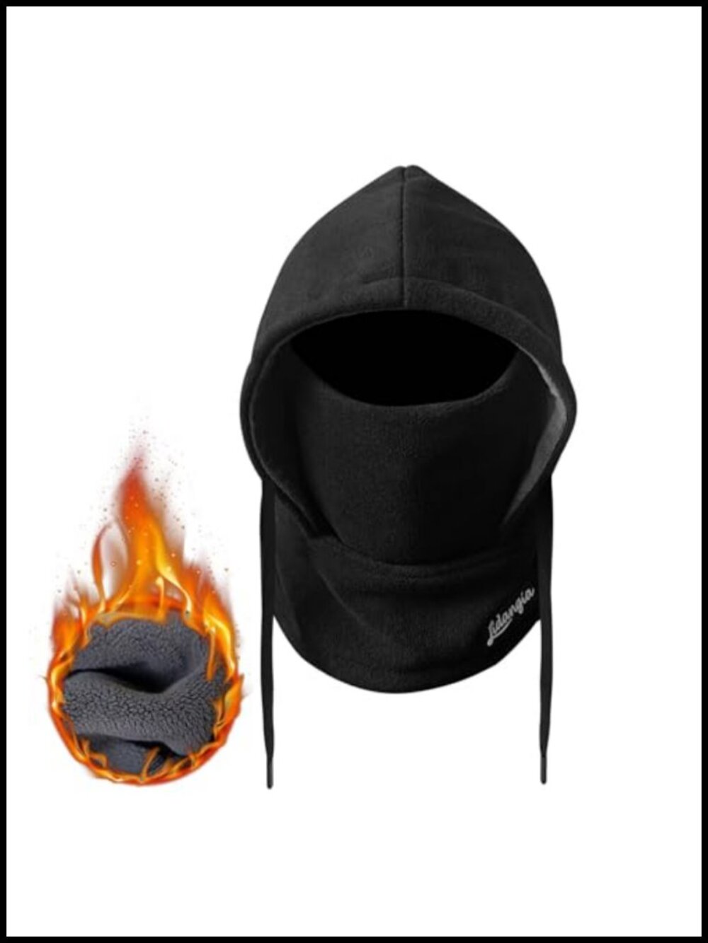 Thermal Polar Fleece Balaclava Windproof Ski Mask Convertible Face Cover
